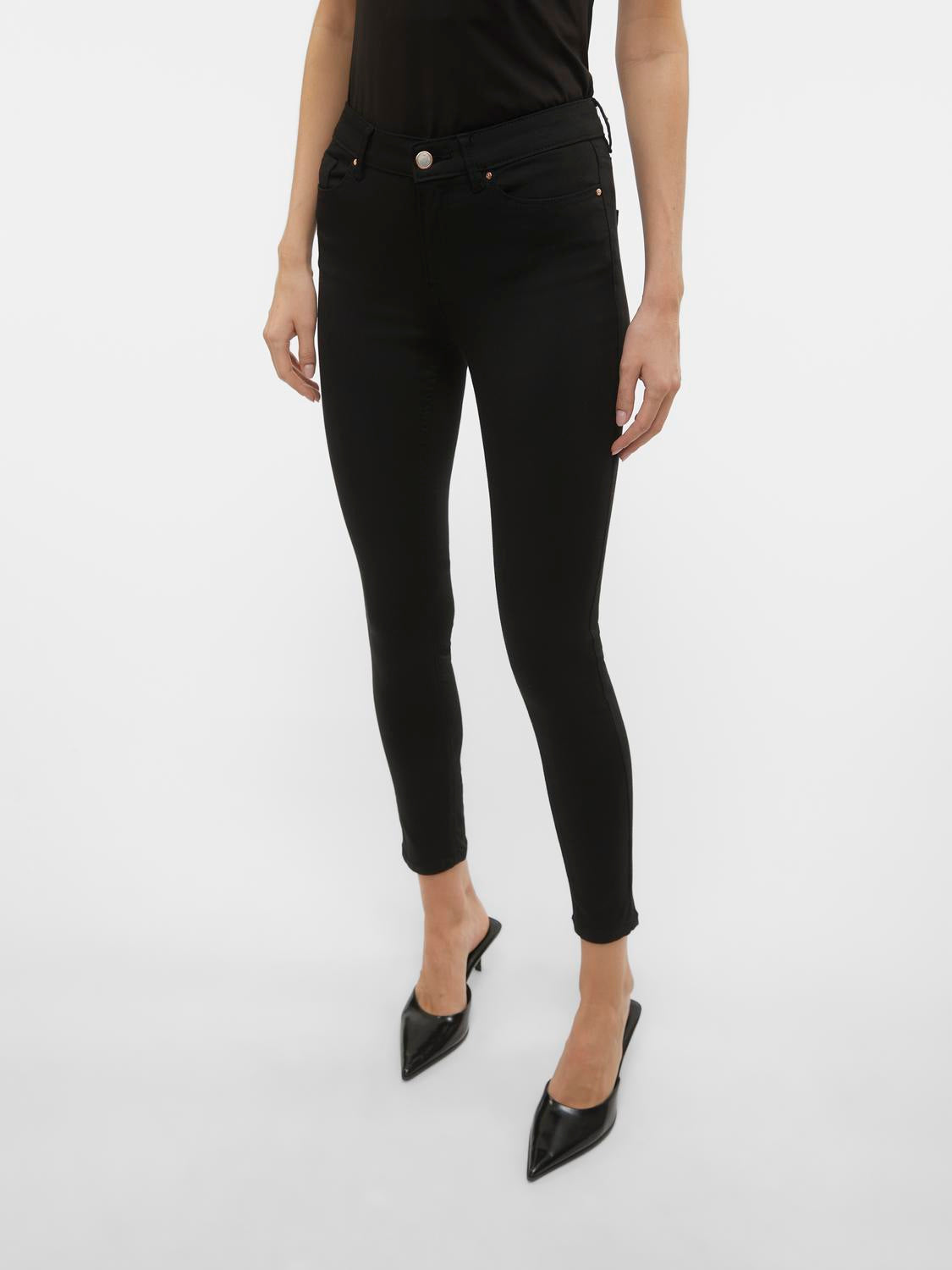 VMFLASH Skinny Jeans - True Black